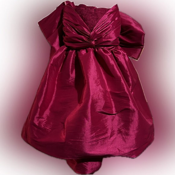 By Efrain Mogollon-Playa Dress- Fuchsia - Picture 4 of 6